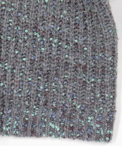 彩色紗點針織套頭衫