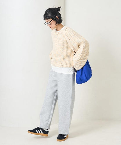 【套裝商品】粘合短款拉鍊連帽衛衣長褲套裝