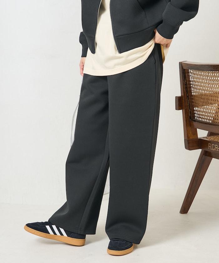 【套裝商品】粘合短款拉鍊連帽衛衣長褲套裝