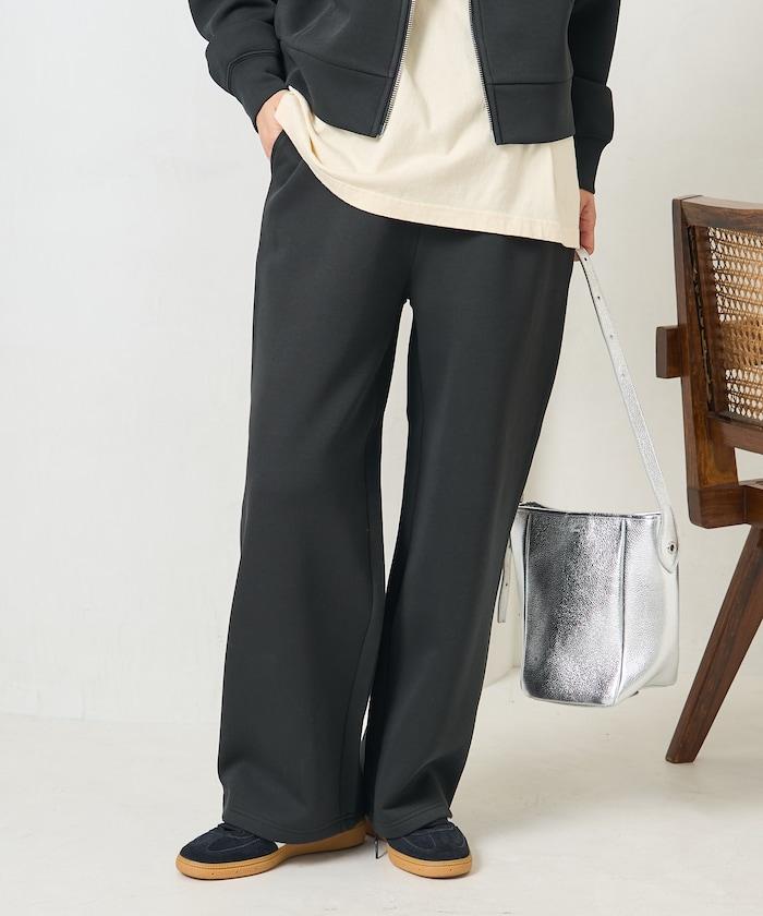 【套裝商品】粘合短款拉鍊連帽衛衣長褲套裝