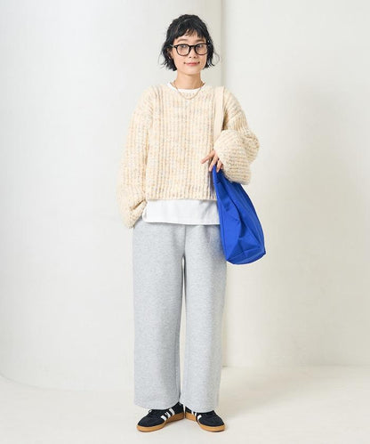 【套裝商品】粘合短款拉鍊連帽衛衣長褲套裝