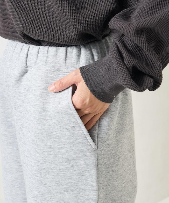 【套裝商品】粘合短款拉鍊連帽衛衣長褲套裝