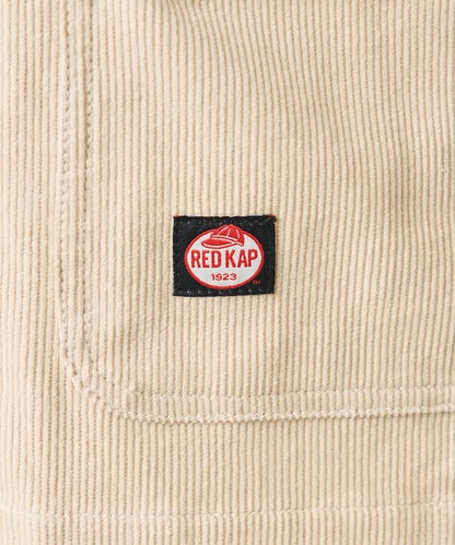 特別款燈芯絨無領V領夾克＜可搭配套裝＞