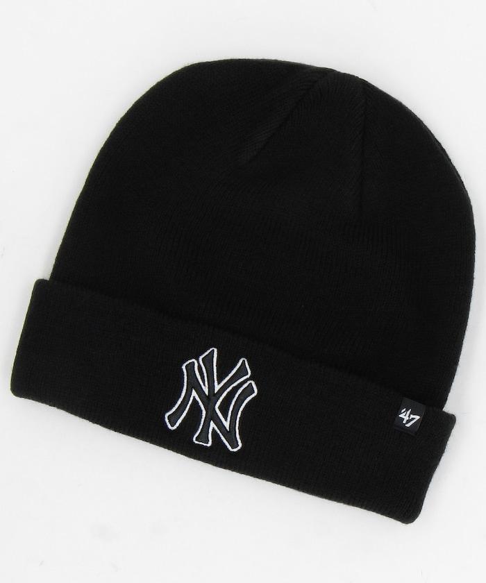 47 羅紋針織帽 Raised Logo