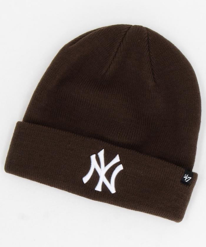 47 羅紋針織帽 Raised Logo