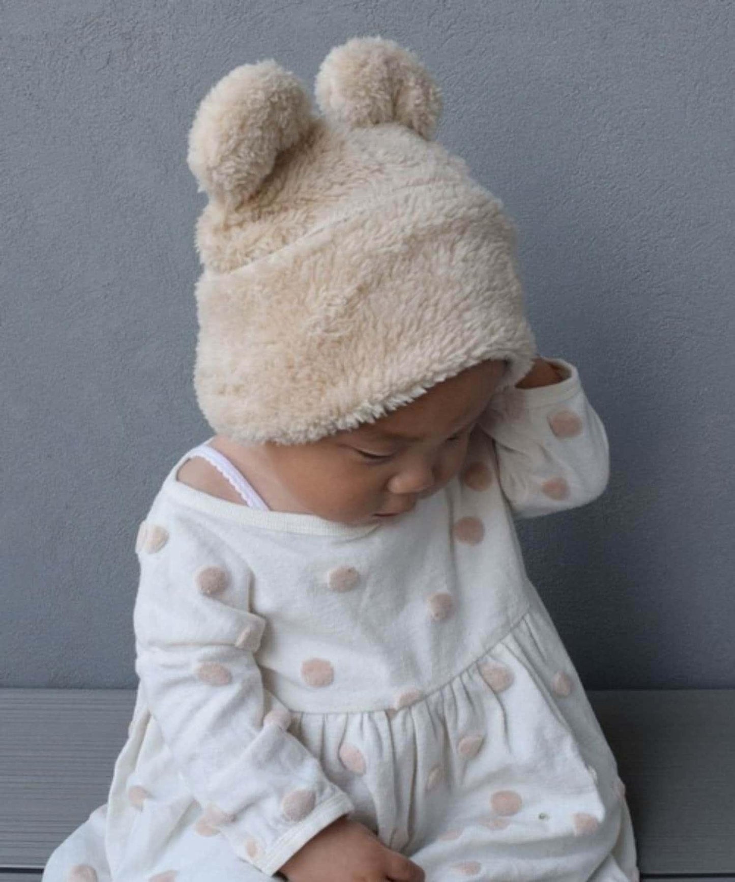 Bear Warm Puton 2WAY/帽子