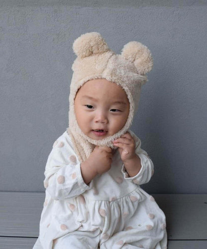 Bear Warm Puton 2WAY/帽子