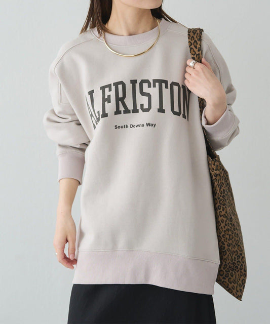 logo印花加絨衛衣套頭衫