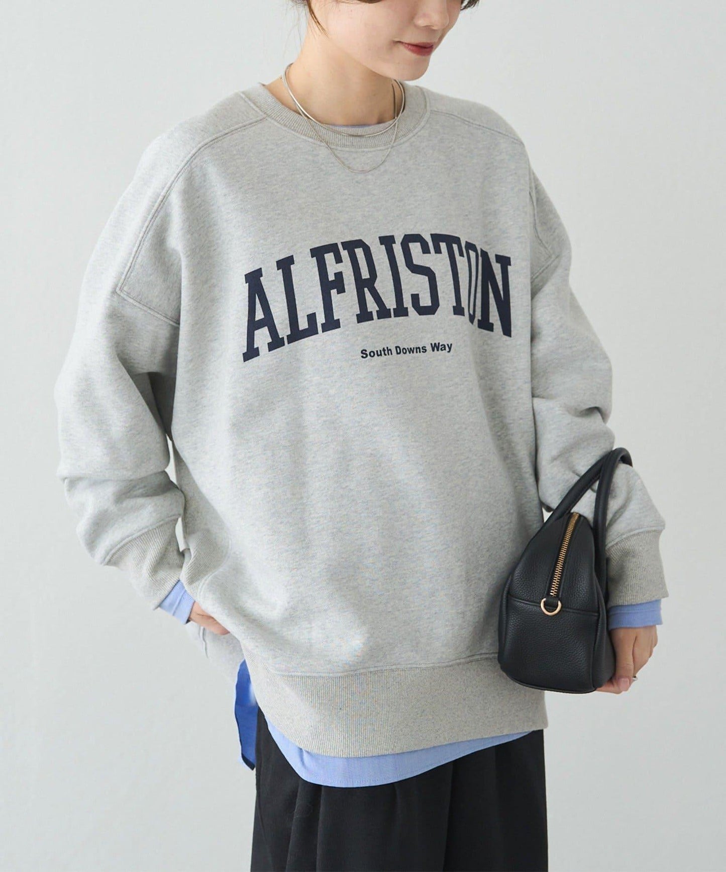 logo印花加絨衛衣套頭衫