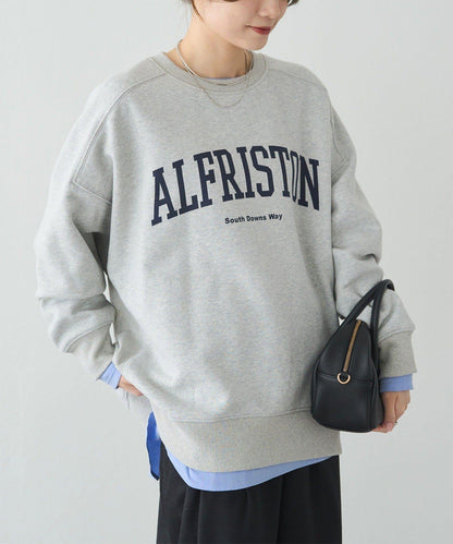 logo印花加絨衛衣套頭衫