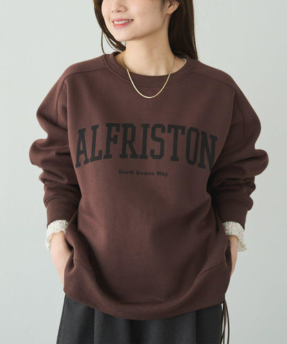 logo印花加絨衛衣套頭衫