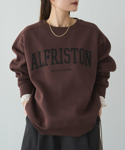 logo印花加絨衛衣套頭衫