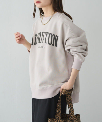 logo印花加絨衛衣套頭衫