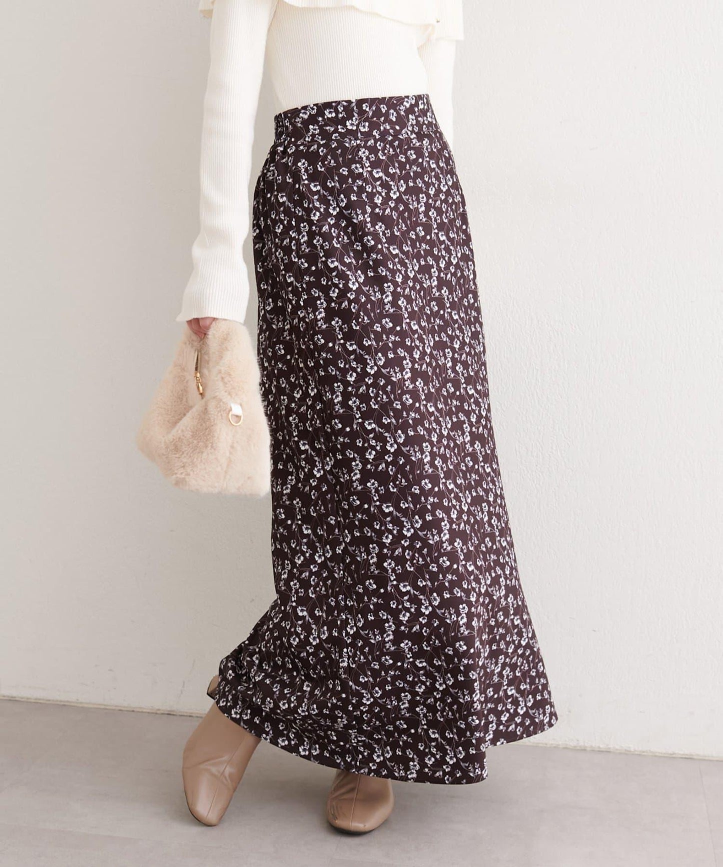 原創圖案可調節長度半身裙