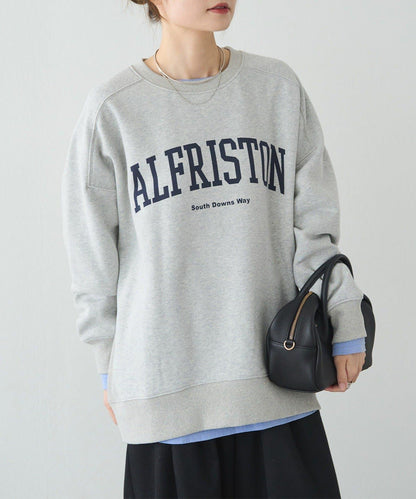 logo印花加絨衛衣套頭衫