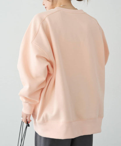 logo印花加絨衛衣套頭衫