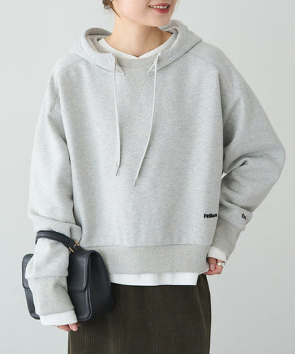 加絨衛衣短款連帽衫