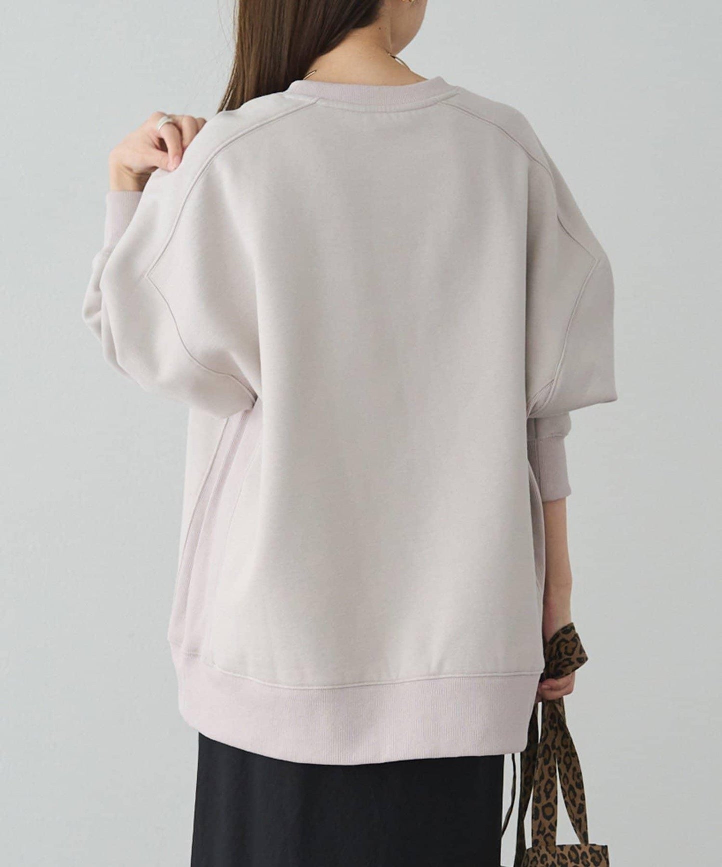 logo印花加絨衛衣套頭衫