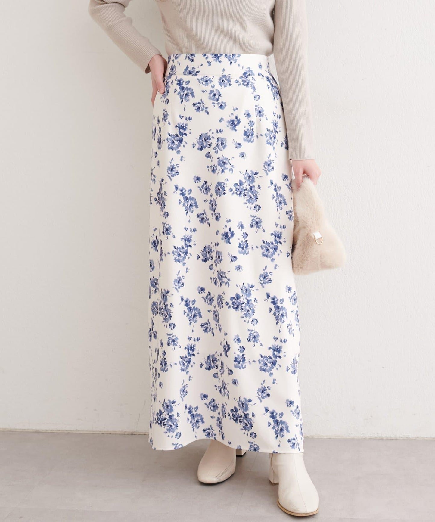 原創圖案可調節長度半身裙