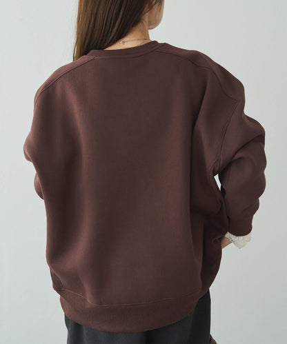 logo印花加絨衛衣套頭衫