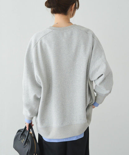 logo印花加絨衛衣套頭衫