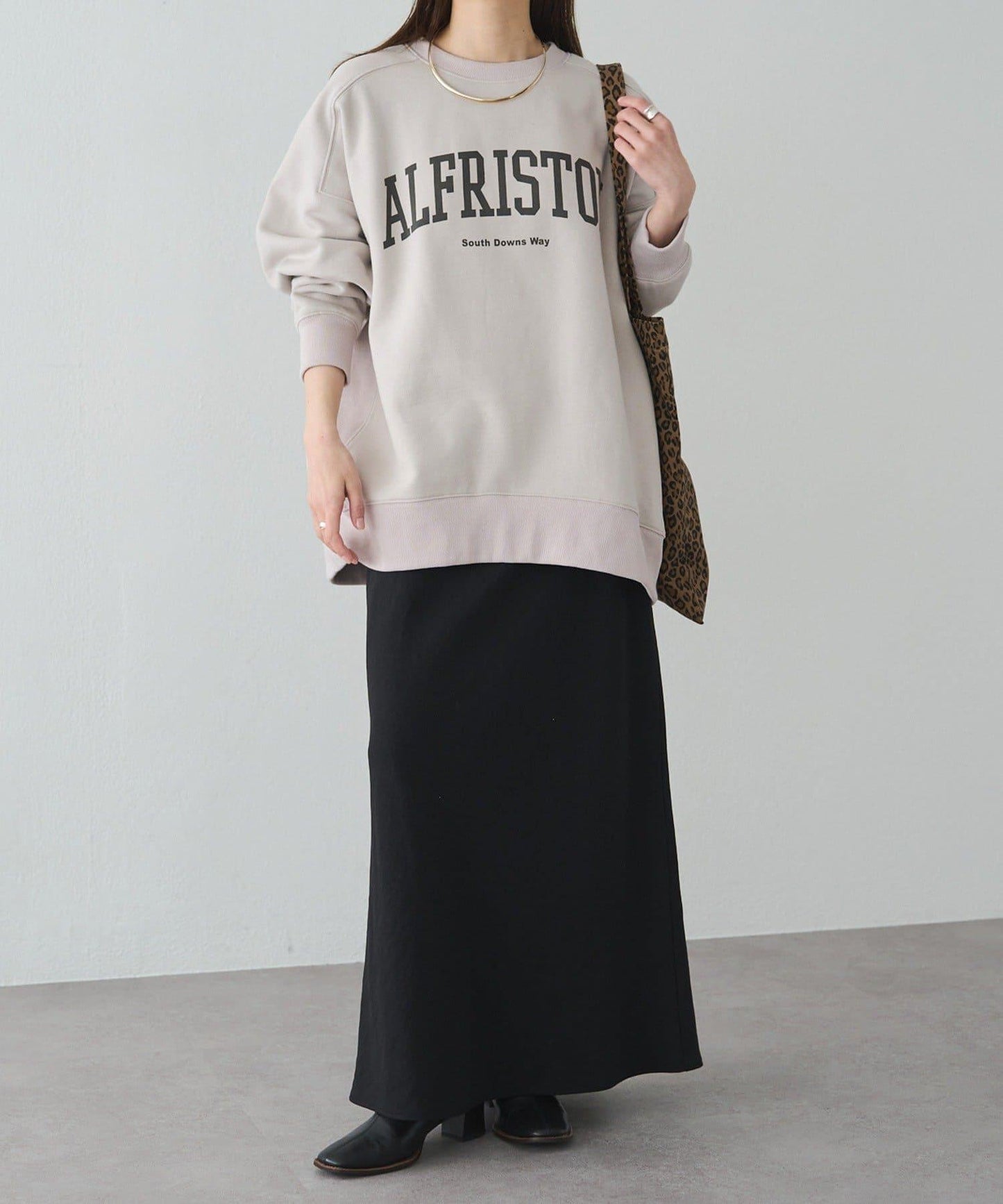 logo印花加絨衛衣套頭衫