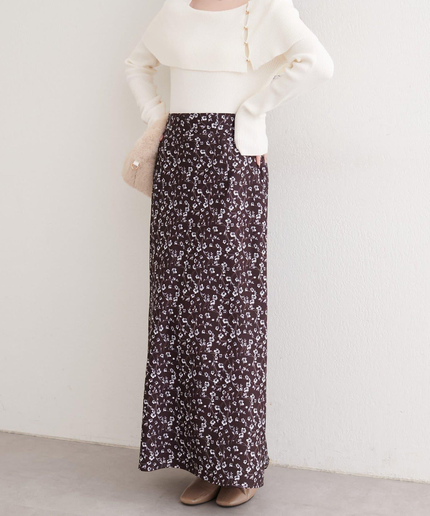 原創圖案可調節長度半身裙