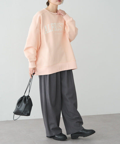 logo印花加絨衛衣套頭衫