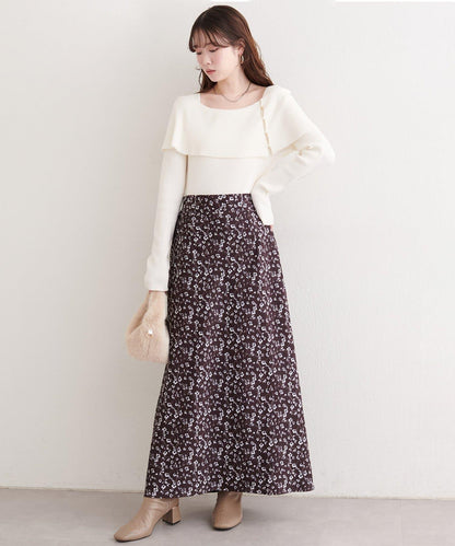 原創圖案可調節長度半身裙