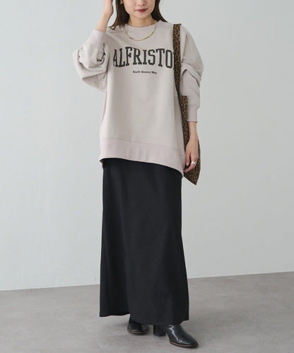 logo印花加絨衛衣套頭衫