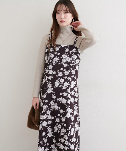 原創圖案吊帶連衣裙