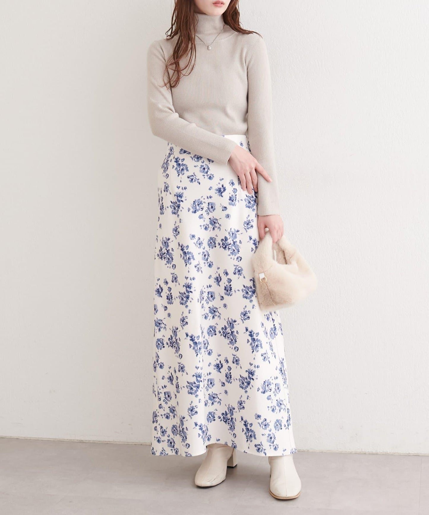 原創圖案可調節長度半身裙