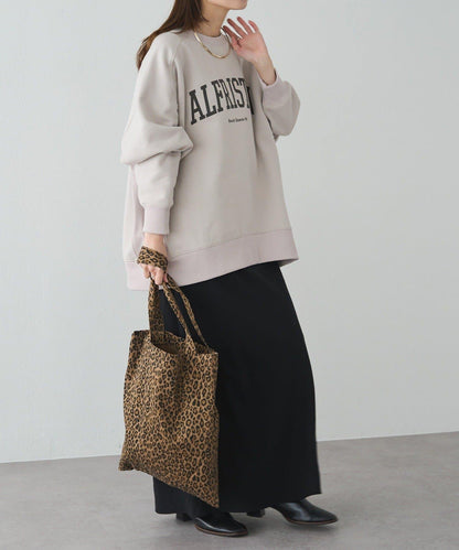 logo印花加絨衛衣套頭衫