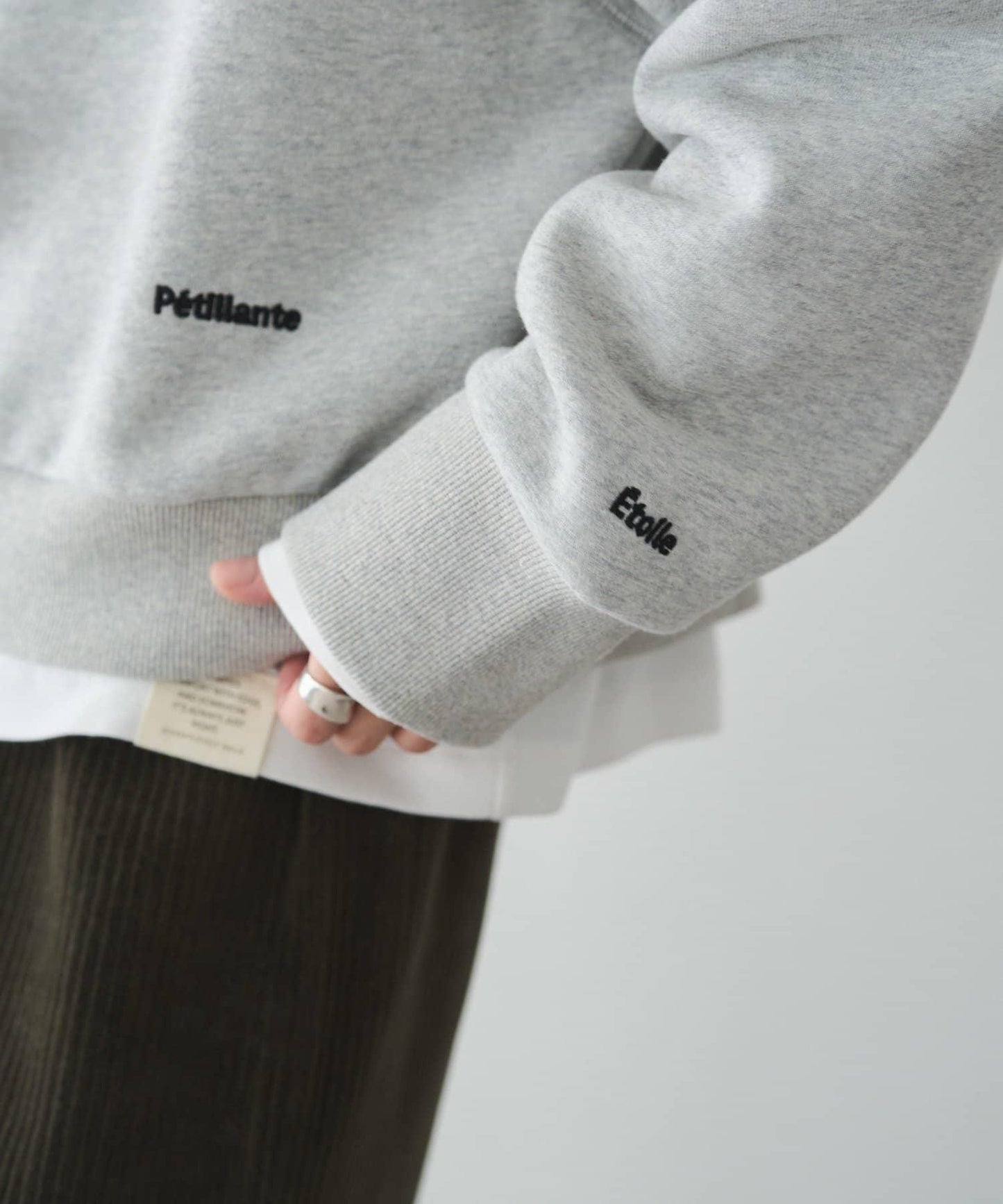 加絨衛衣短款連帽衫