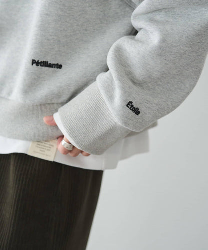 加絨衛衣短款連帽衫