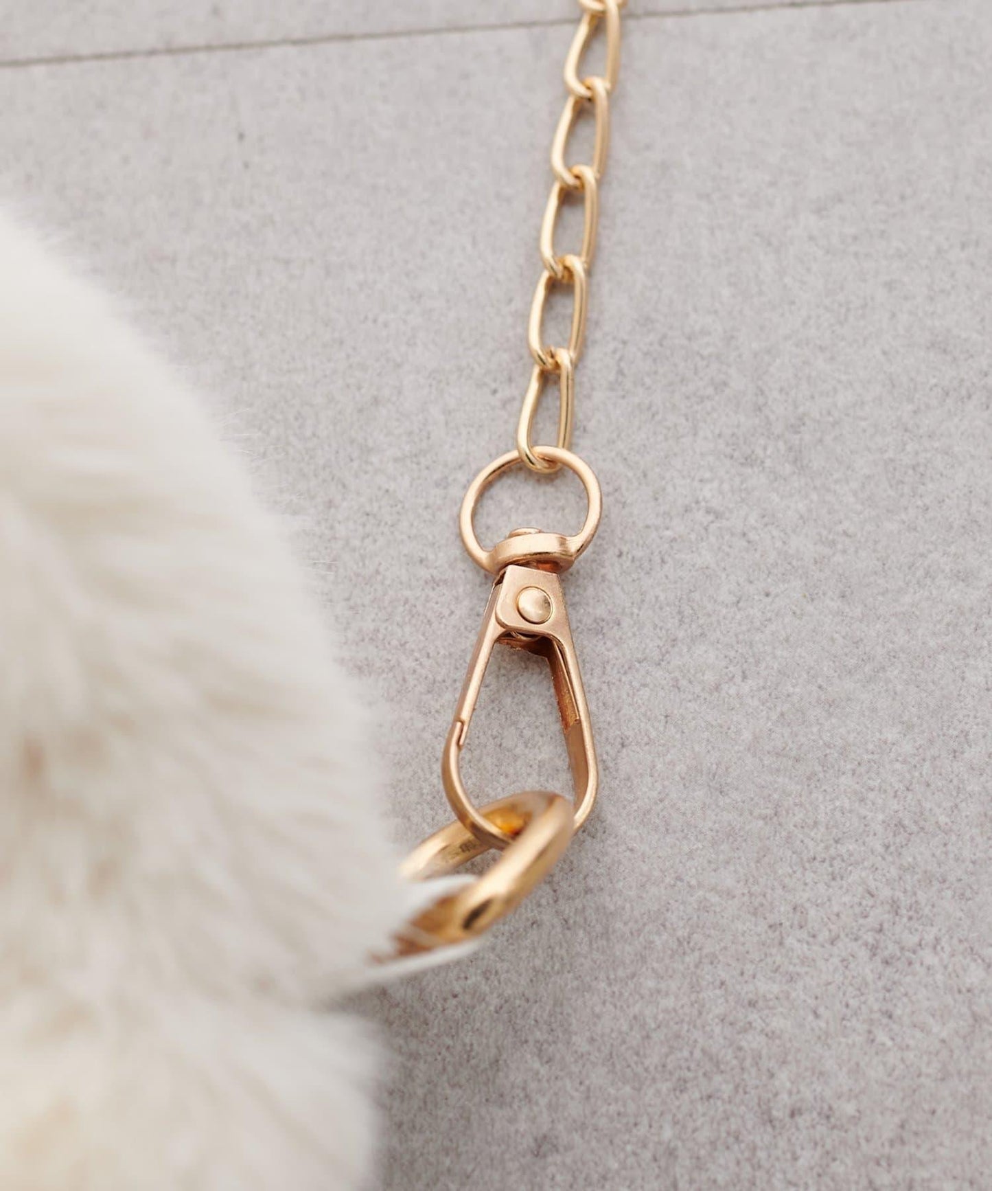 帶肩帶仿皮草包