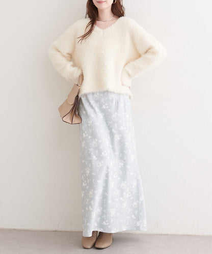 原創圖案可調節長度半身裙