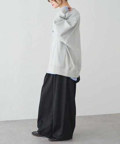 logo印花加絨衛衣套頭衫