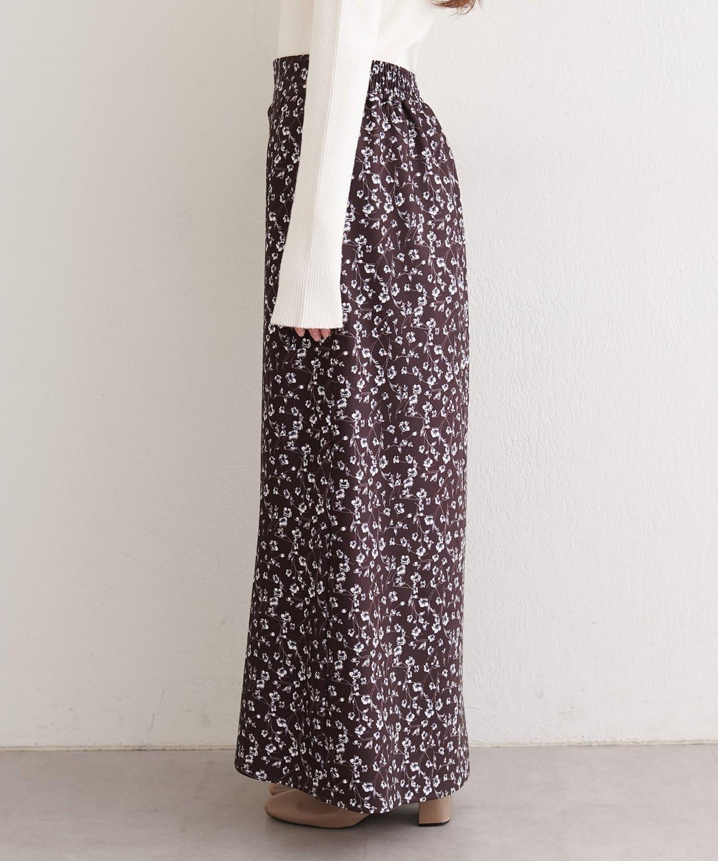 原創圖案可調節長度半身裙