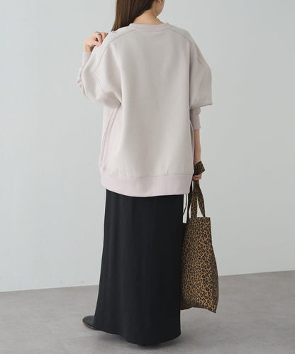 logo印花加絨衛衣套頭衫