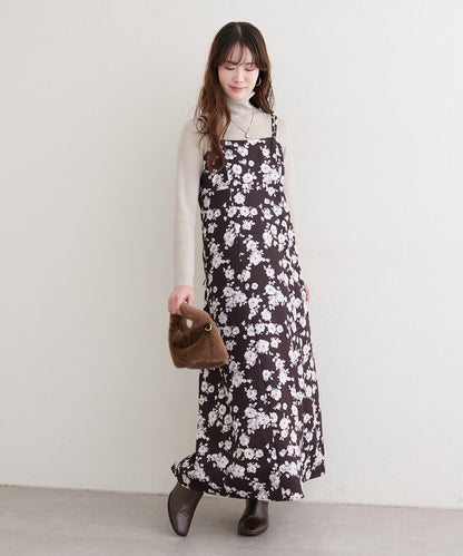 原創圖案吊帶連衣裙