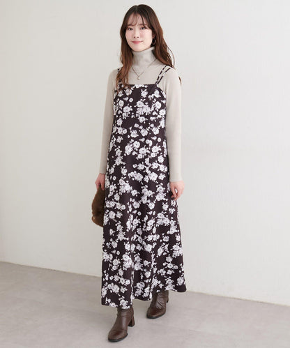 原創圖案吊帶連衣裙