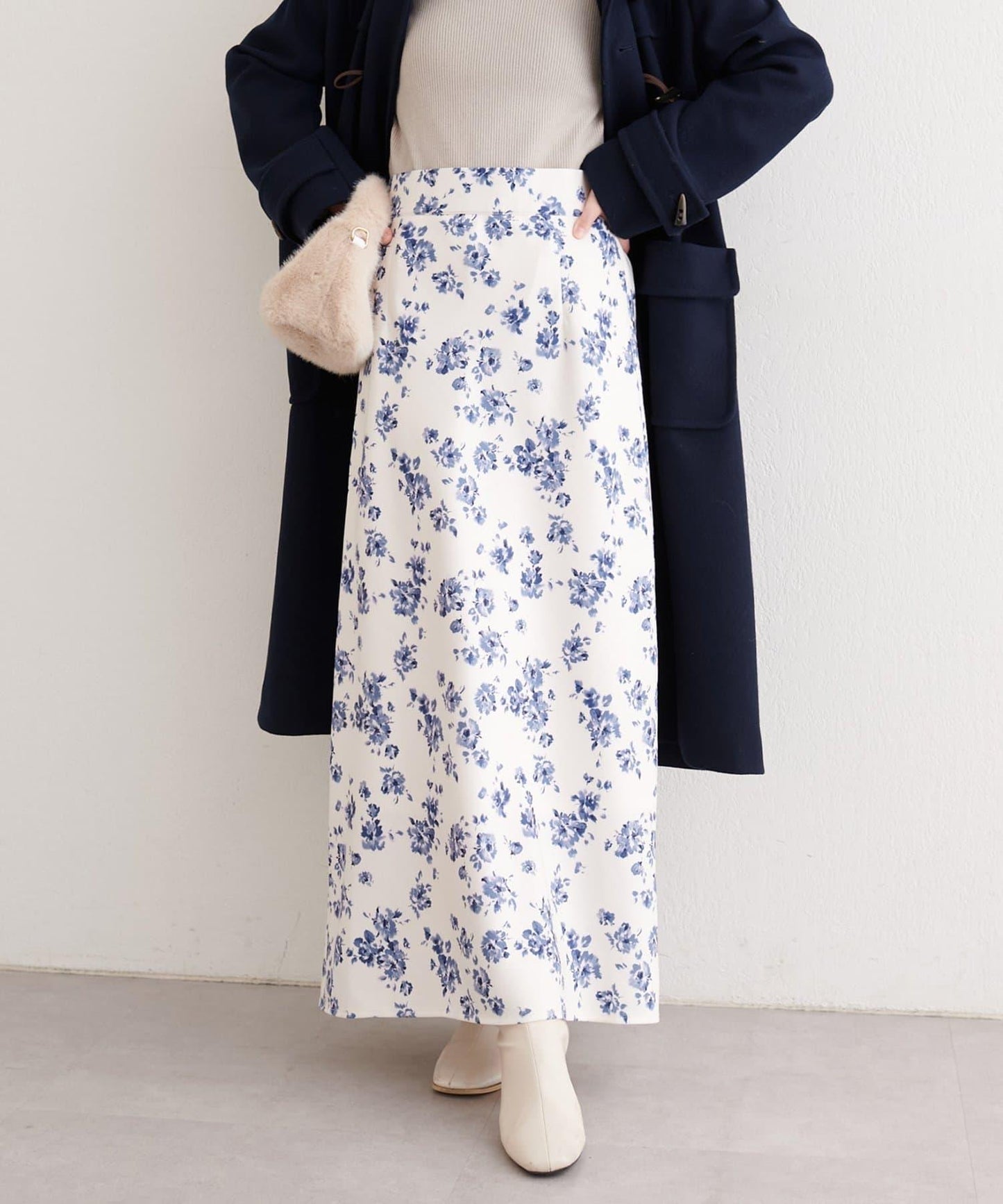 原創圖案可調節長度半身裙