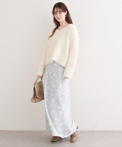 原創圖案可調節長度半身裙