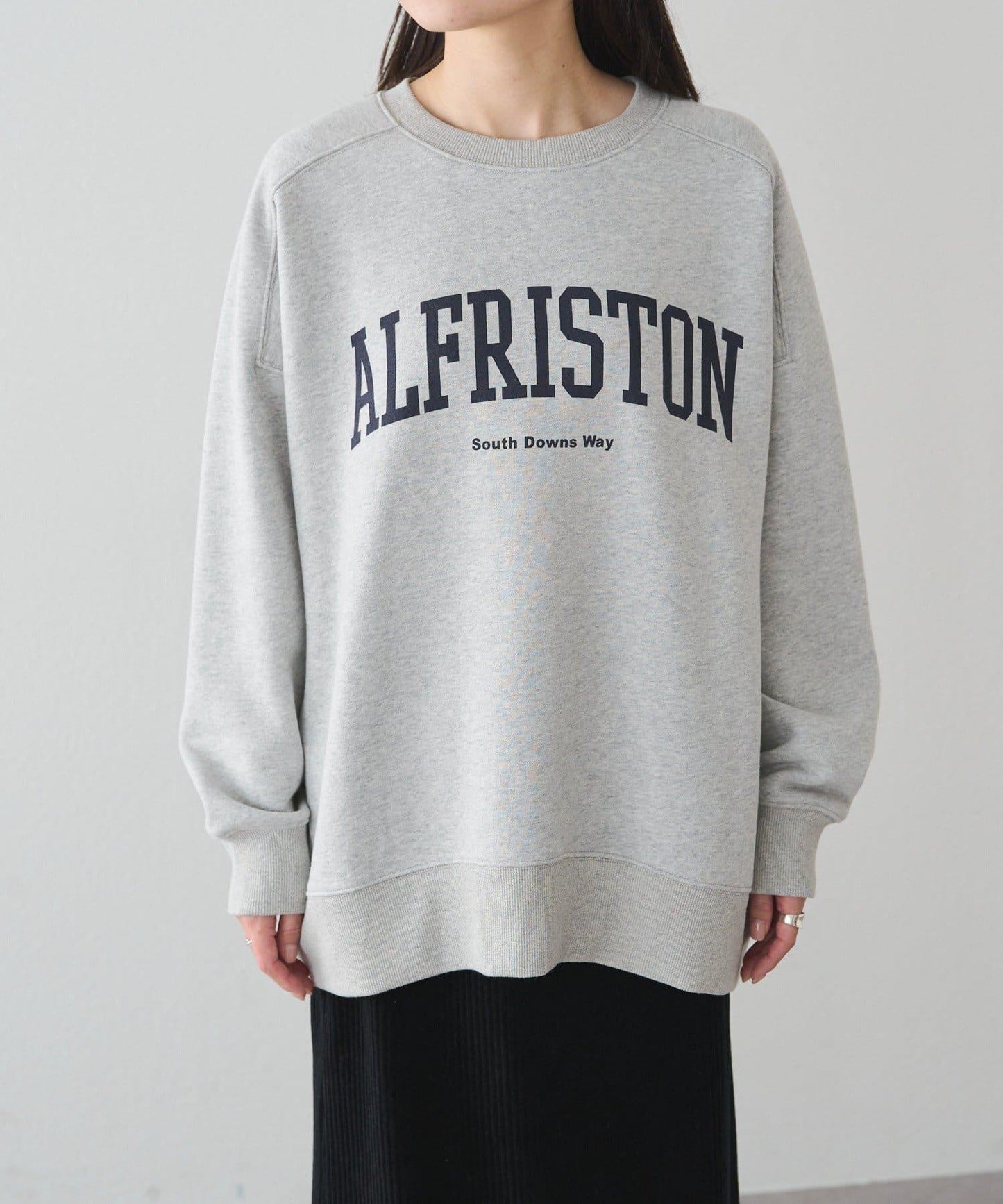 logo印花加絨衛衣套頭衫