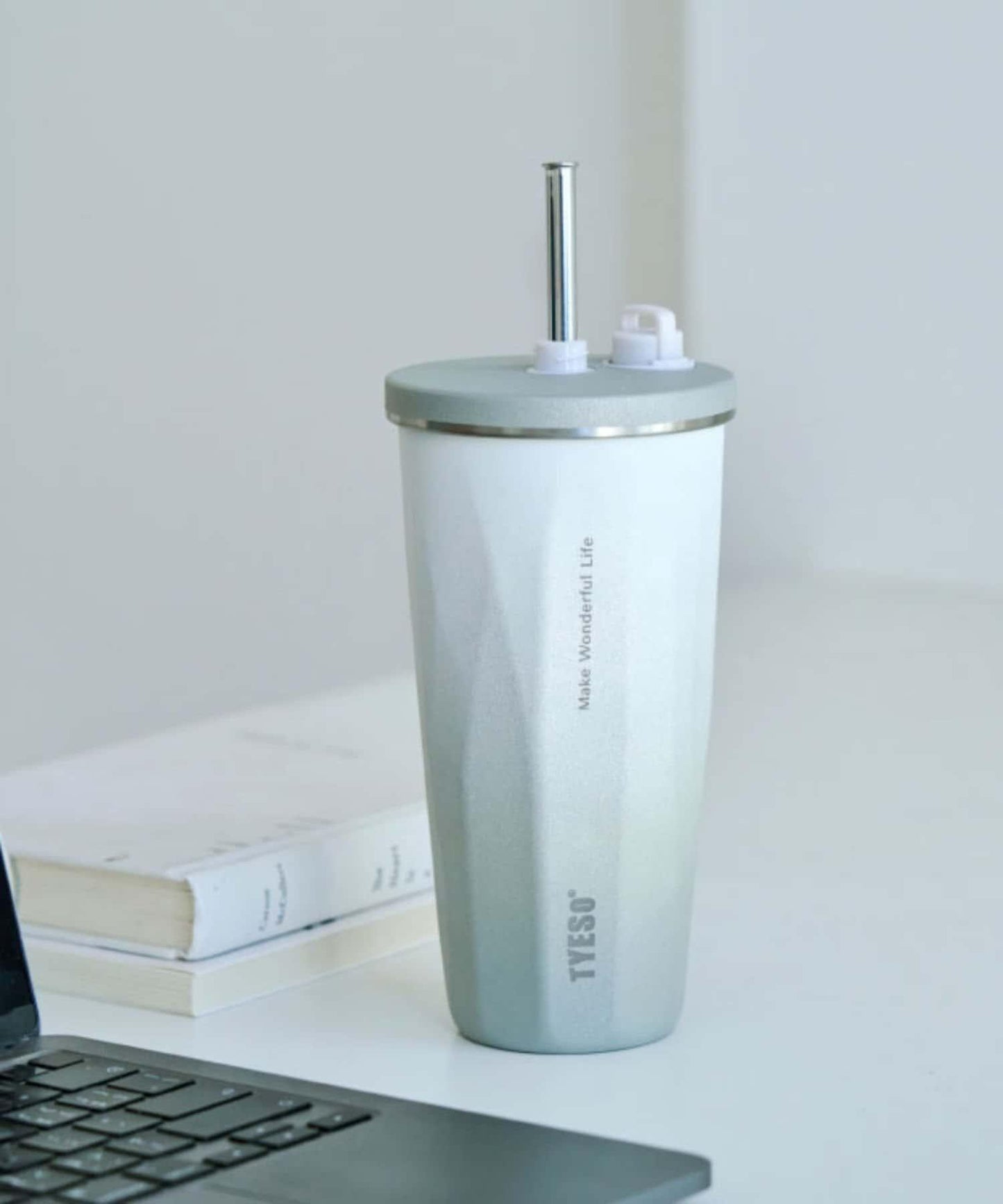 【TYESO タイソ】吸管隨行杯 470ml