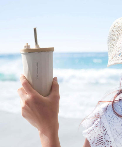 【TYESO タイソ】吸管隨行杯 470ml