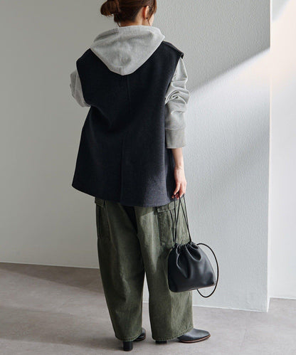 加絨衛衣短款連帽衫