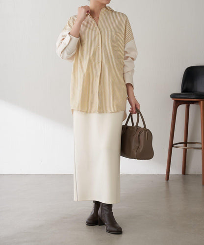 【彈力◎】側邊金屬紐扣包臀裙/禮服