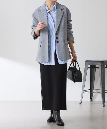 【彈力◎】側邊金屬紐扣包臀裙/禮服